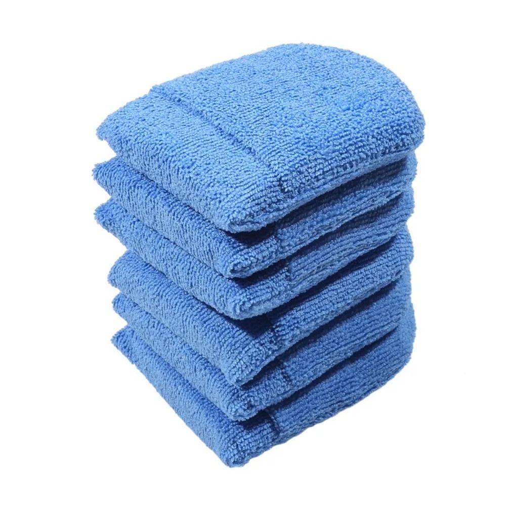 Wax Applicator Pad - قطعتان من إسفنج تلميع السيارات الناعم