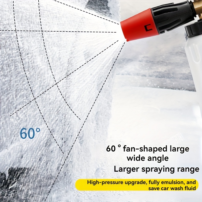 مدفع رغوة غسيل السيارات 33.8 أ - مراجعة Foam Cannon Car Wash وسعره