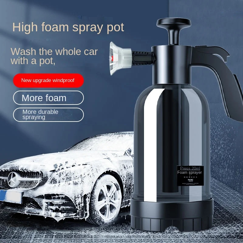2L مضخة يدوية رغوة البخاخ مع 2 - مراجعة Foam Cannon Car Wash وسعره