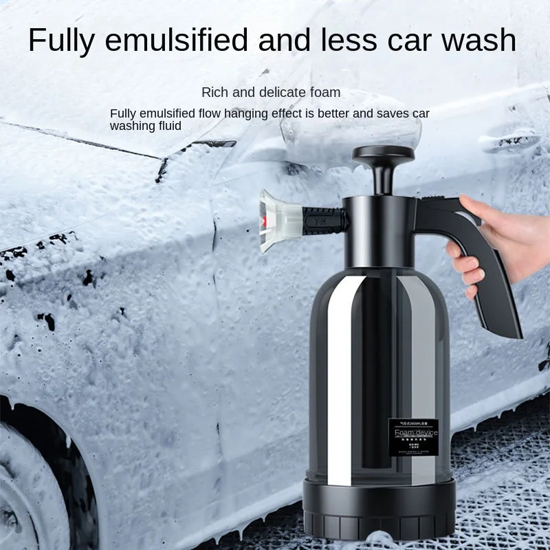 2L مضخة يدوية رغوة البخاخ مع 2 - مراجعة Foam Cannon Car Wash وسعره