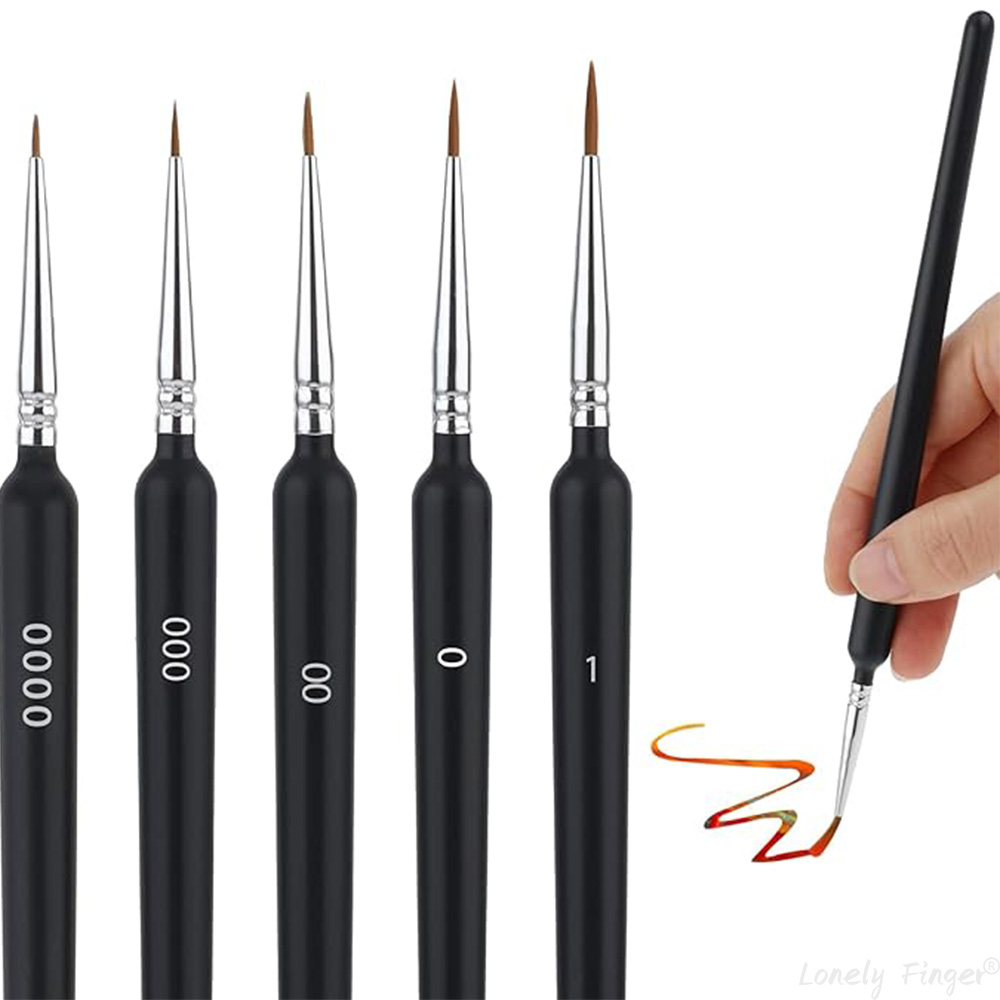 مجموعة فرش الطلاء 5/11 قطعة، ف - مراجعة Detailing Brush Set وسعره