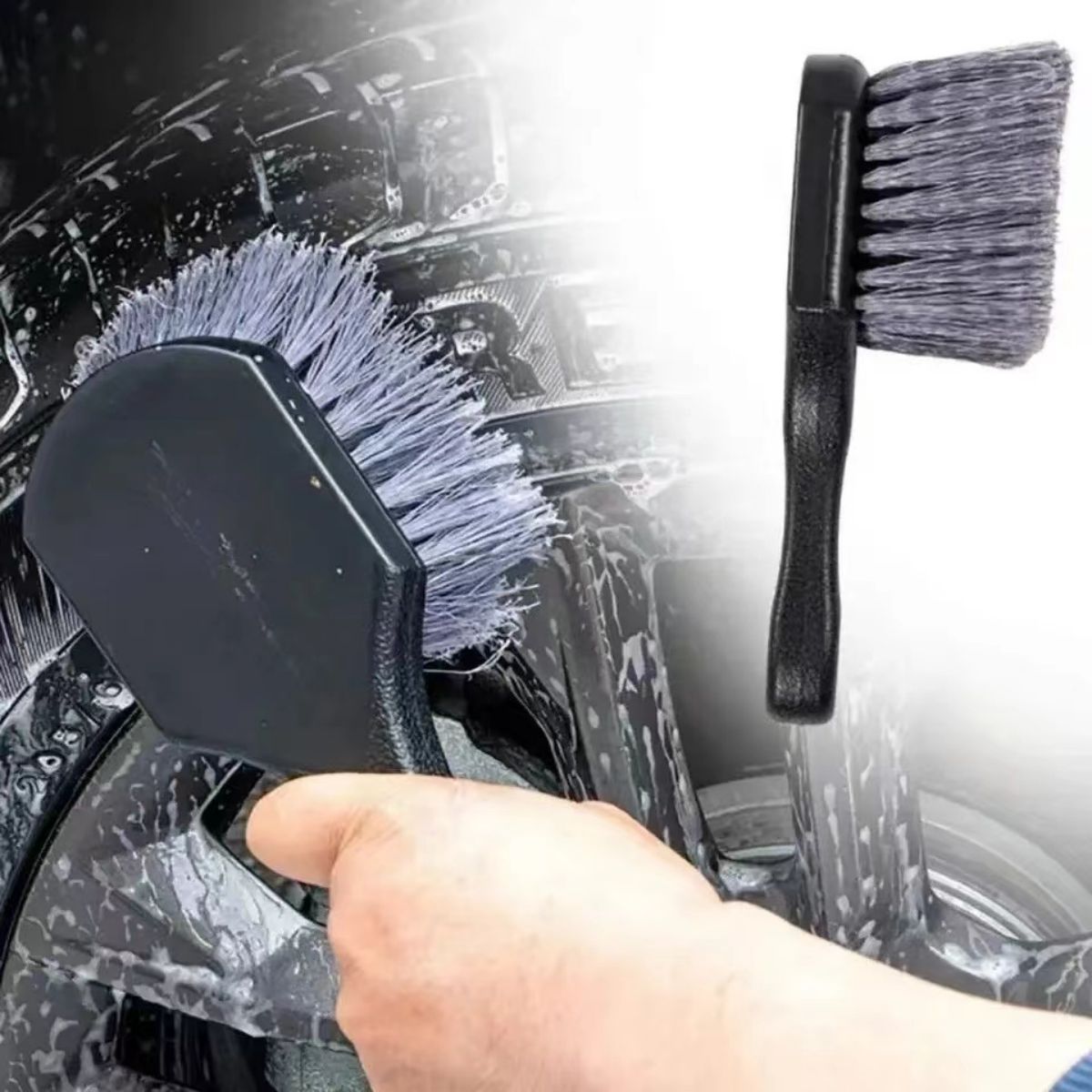 مجموعة فرش تنظيف عجلة السيارة  - مراجعة Detailing Brush Set وسعره